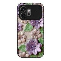 Θήκη Sonique 3D Flower Series για Honor 600 5G Βιολετί