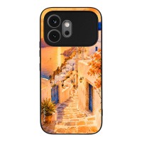 Θήκη Sonique Greek Island Muse Series για Honor 600 5G Ηλιοβασίλεμα στην Οία