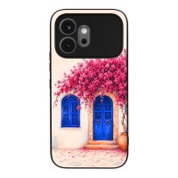 Θήκη Sonique Greek Island Muse Series για Honor 600 5G Ροζ Μπουκαμβίλια