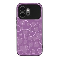 Θήκη Sonique Heart Series για Honor 600 5G Βιολετί