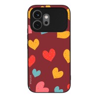 Θήκη Sonique Heart Series για Honor 600 5G Μπορντώ