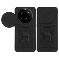 Θήκη Ring Armor CamPro Sonique για Xiaomi Xiaomi 15 Ultra 5G Μαύρο