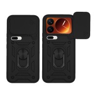 Θήκη Ring Armor CamPro Sonique για Xiaomi Xiaomi 17 Pro 5G Μαύρο