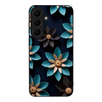 Θήκη Sonique 3D Flower Series για Samsung Galaxy S26 FE Γαλάζιο