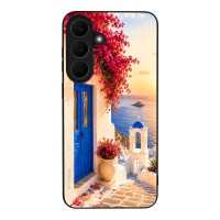 Θήκη Sonique Greek Island Muse Series για Samsung Galaxy S26 FE Ηλιοβασίλεμα Σαντορίνης