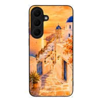Θήκη Sonique Greek Island Muse Series για Samsung Galaxy S26 FE Ηλιοβασίλεμα στην Οία