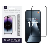 Hardy Glass Sonique Premium Series HD Full Cover 9H Xiaomi Xiaomi 17T 5G Μαύρο