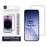 Hardy Glass Sonique Premium Series HD Full Cover 9H Oppo Oppo Reno15 5G Μαύρο