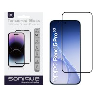 Hardy Glass Sonique Premium Series HD Full Cover 9H Oppo Oppo Reno15 Pro 5G Μαύρο
