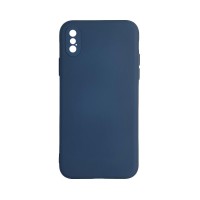 Θήκη Σιλικόνης My Colors Sonique Apple iPhone X / iPhone XS Μπλε Σκούρο