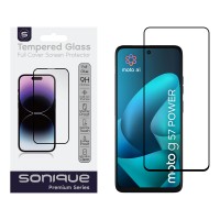 Hardy Glass Sonique Premium Series HD Full Cover 9H Motorola Moto G57 Power 5G / Moto G67 Power 5G Μαύρο