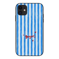 Θήκη Sonique Stripe Stories Series για Apple iPhone 11 Bonjour Blue