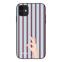Θήκη Sonique Stripe Stories Series για Apple iPhone 11 Clock It
