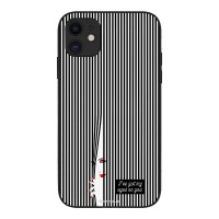 Θήκη Sonique Stripe Stories Series για Apple iPhone 11 Eye on You – Μαύρο