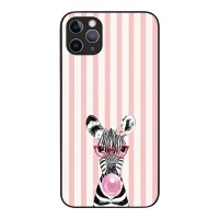 Θήκη Sonique Stripe Stories Series για Apple iPhone 11 Pro Max Ζέβρα – Τσιχλόφουσκα