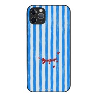 Θήκη Sonique Stripe Stories Series για Apple iPhone 11 Pro Max Bonjour Blue