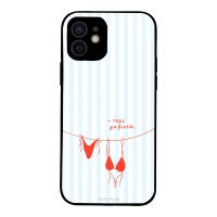 Θήκη Sonique Stripe Stories Series για Apple iPhone 12 Πάμε για Βουτιά;