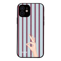 Θήκη Sonique Stripe Stories Series για Apple iPhone 12 Clock It