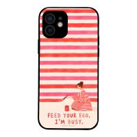 Θήκη Sonique Stripe Stories Series για Apple iPhone 12 Feed Your Ego