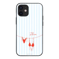 Θήκη Sonique Stripe Stories Series για Apple iPhone 12 mini Πάμε για Βουτιά;