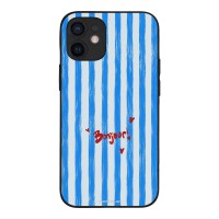 Θήκη Sonique Stripe Stories Series για Apple iPhone 12 mini Bonjour Blue