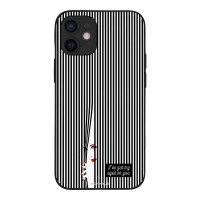 Θήκη Sonique Stripe Stories Series για Apple iPhone 12 mini Eye on You – Μαύρο