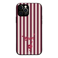 Θήκη Sonique Stripe Stories Series για Apple iPhone 12 Pro Φιλάκια