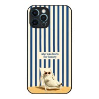 Θήκη Sonique Stripe Stories Series για Apple iPhone 12 Pro Max Born for Luxury