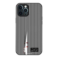 Θήκη Sonique Stripe Stories Series για Apple iPhone 12 Pro Max Eye on You – Μαύρο