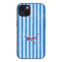Θήκη Sonique Stripe Stories Series για Apple iPhone 13 Bonjour Blue