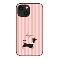 Θήκη Sonique Stripe Stories Series για Apple iPhone 13 Mini Bonjour Puppy