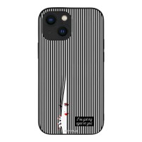 Θήκη Sonique Stripe Stories Series για Apple iPhone 13 Mini Eye on You – Μαύρο