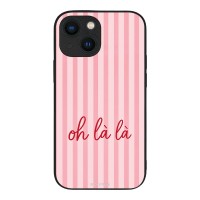 Θήκη Sonique Stripe Stories Series για Apple iPhone 13 Mini Oh La La – Ροζ