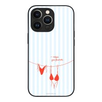 Θήκη Sonique Stripe Stories Series για Apple iPhone 13 Pro Πάμε για Βουτιά;