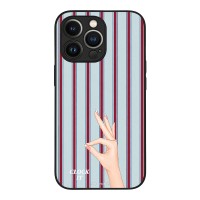 Θήκη Sonique Stripe Stories Series για Apple iPhone 13 Pro Clock It
