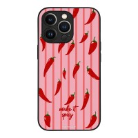 Θήκη Sonique Stripe Stories Series για Apple iPhone 13 Pro Make It Spicy