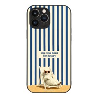 Θήκη Sonique Stripe Stories Series για Apple iPhone 13 Pro Max Born for Luxury