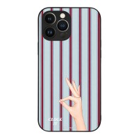 Θήκη Sonique Stripe Stories Series για Apple iPhone 13 Pro Max Clock It