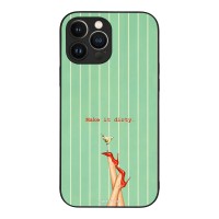 Θήκη Sonique Stripe Stories Series για Apple iPhone 13 Pro Max Martini