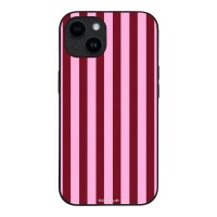 Θήκη Sonique Stripe Stories Series για Apple iPhone 14 Ρίγες Ροζ – Κόκκινο