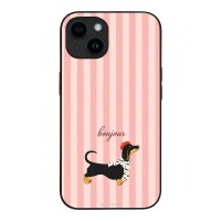 Θήκη Sonique Stripe Stories Series για Apple iPhone 14 Bonjour Puppy