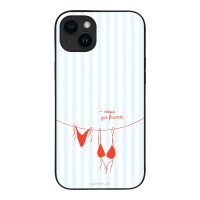 Θήκη Sonique Stripe Stories Series για Apple iPhone 14 Plus Πάμε για Βουτιά;