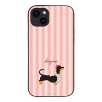 Θήκη Sonique Stripe Stories Series για Apple iPhone 14 Plus Bonjour Puppy