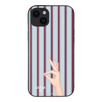 Θήκη Sonique Stripe Stories Series για Apple iPhone 14 Plus Clock It