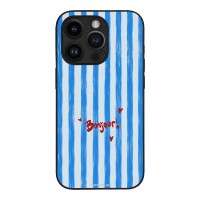Θήκη Sonique Stripe Stories Series για Apple iPhone 14 Pro Bonjour Blue