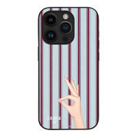 Θήκη Sonique Stripe Stories Series για Apple iPhone 14 Pro Clock It