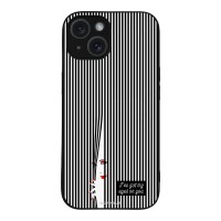 Θήκη Sonique Stripe Stories Series για Apple iPhone 15 Eye on You – Μαύρο