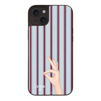 Θήκη Sonique Stripe Stories Series για Apple iPhone 15 Plus Clock It