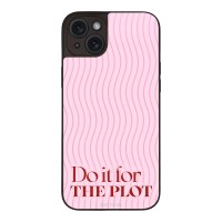 Θήκη Sonique Stripe Stories Series για Apple iPhone 15 Plus Do It for the Plot