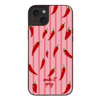 Θήκη Sonique Stripe Stories Series για Apple iPhone 15 Plus Make It Spicy